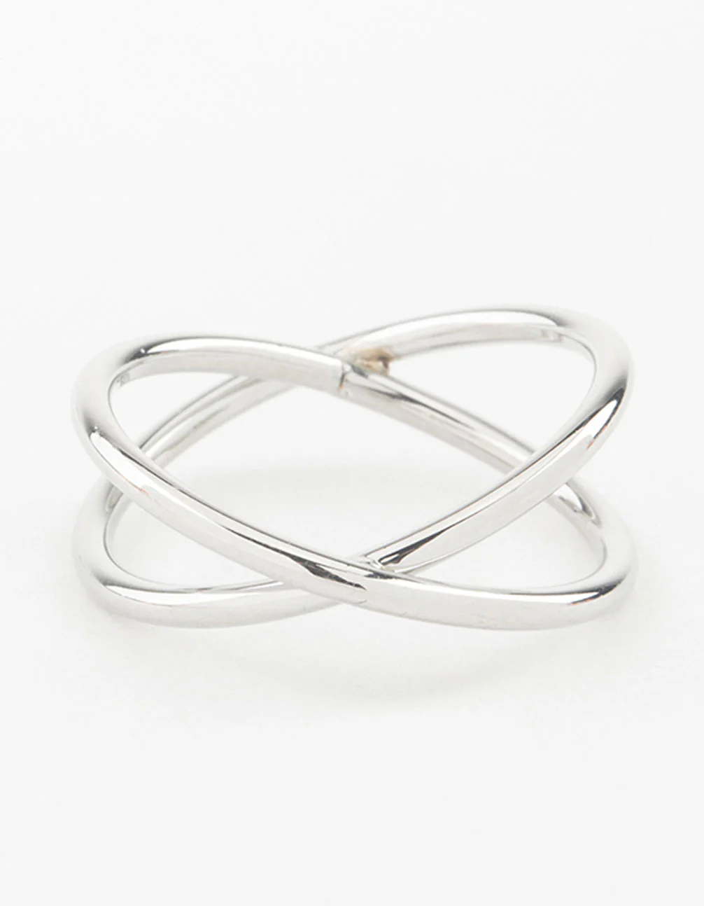 Silver Crossover X Ring - Image 4