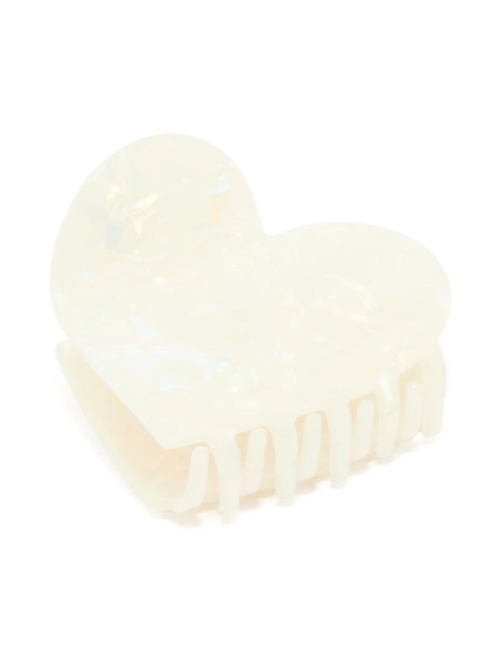 Acrylic Heart Shaped Claw Clip