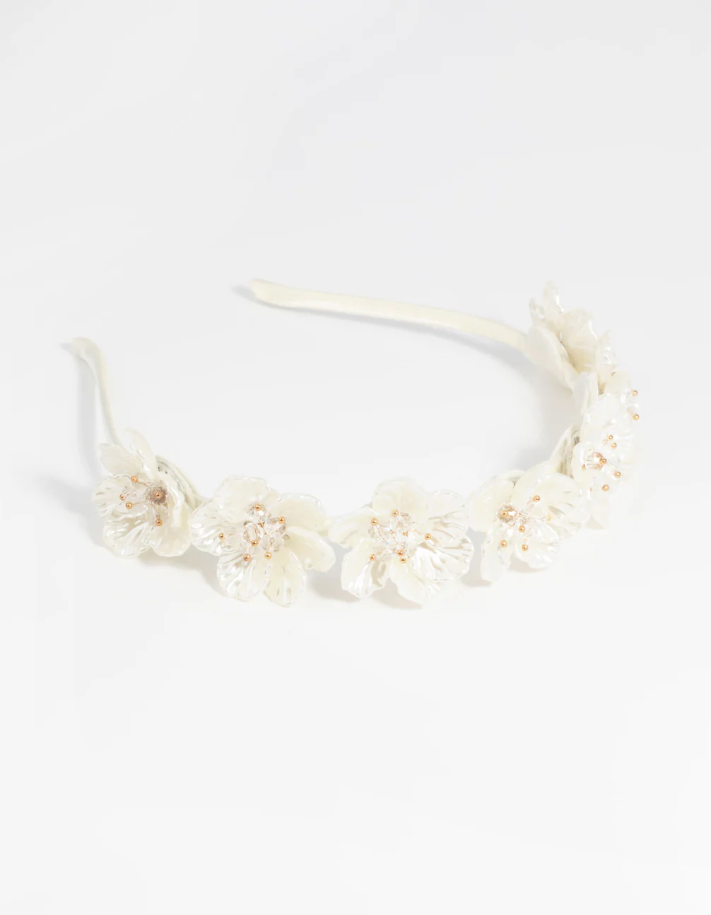 Flower & Pearl Headband - Image 3