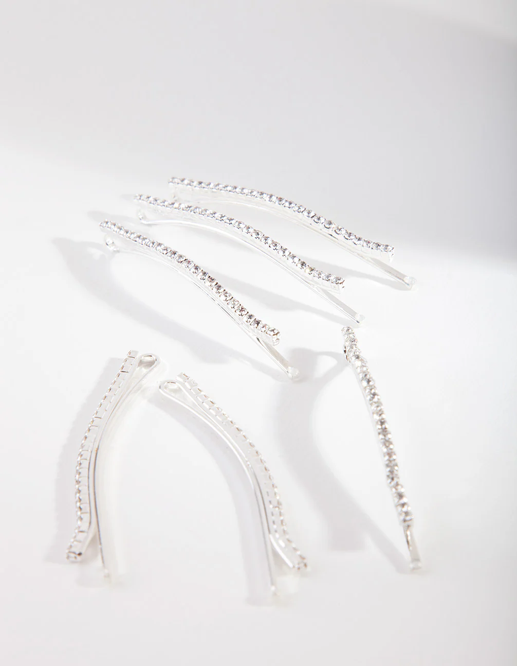 Silver Mini Crystal Pin 6-Pack - Image 2
