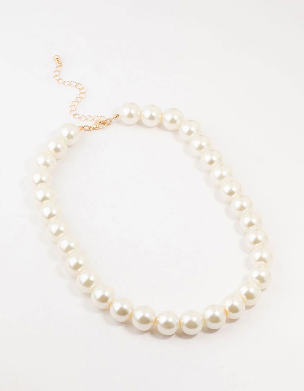 Beaded Graduating Pearl Necklace - Image 2