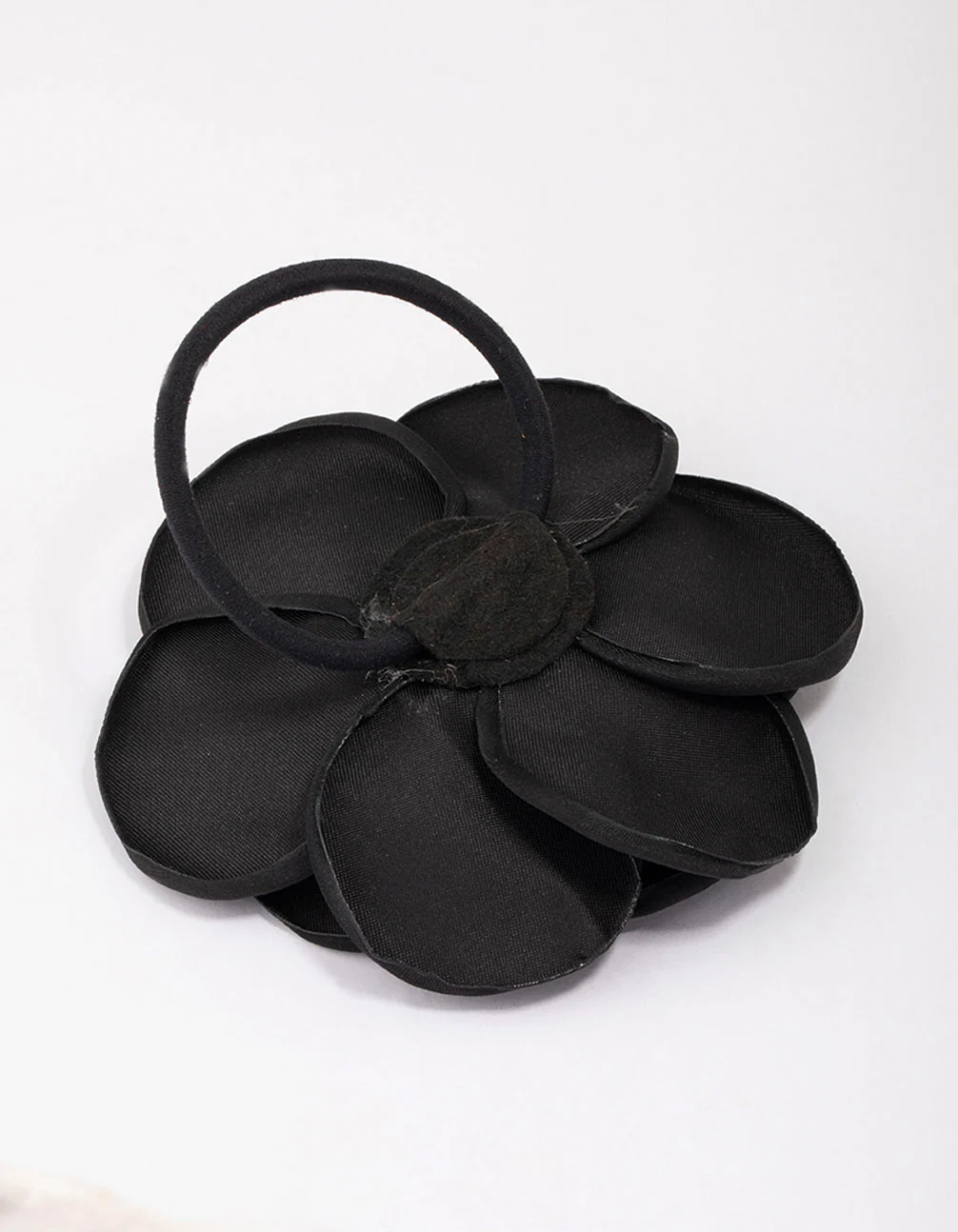 Black Rosette Hair Tie - Image 3