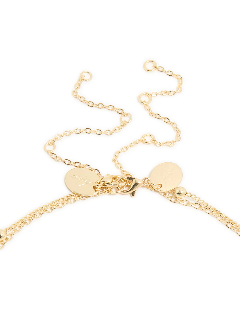 Gold Plated Freshwater Pearl Layered Necklace - Image 5