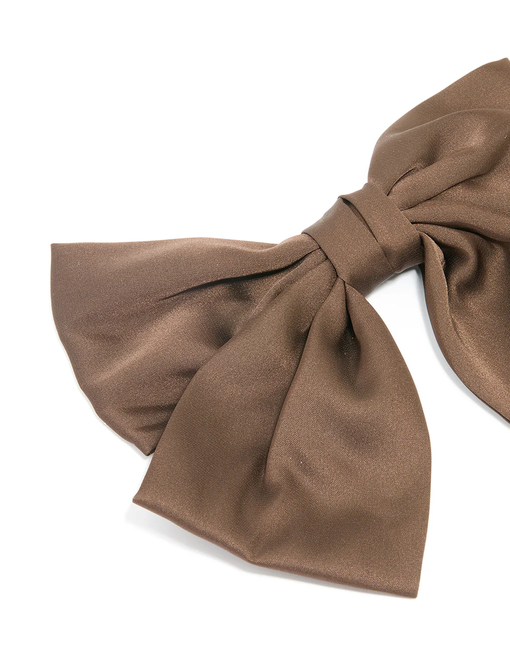 Brown Relaxed Medium Bow Clip - Image 2