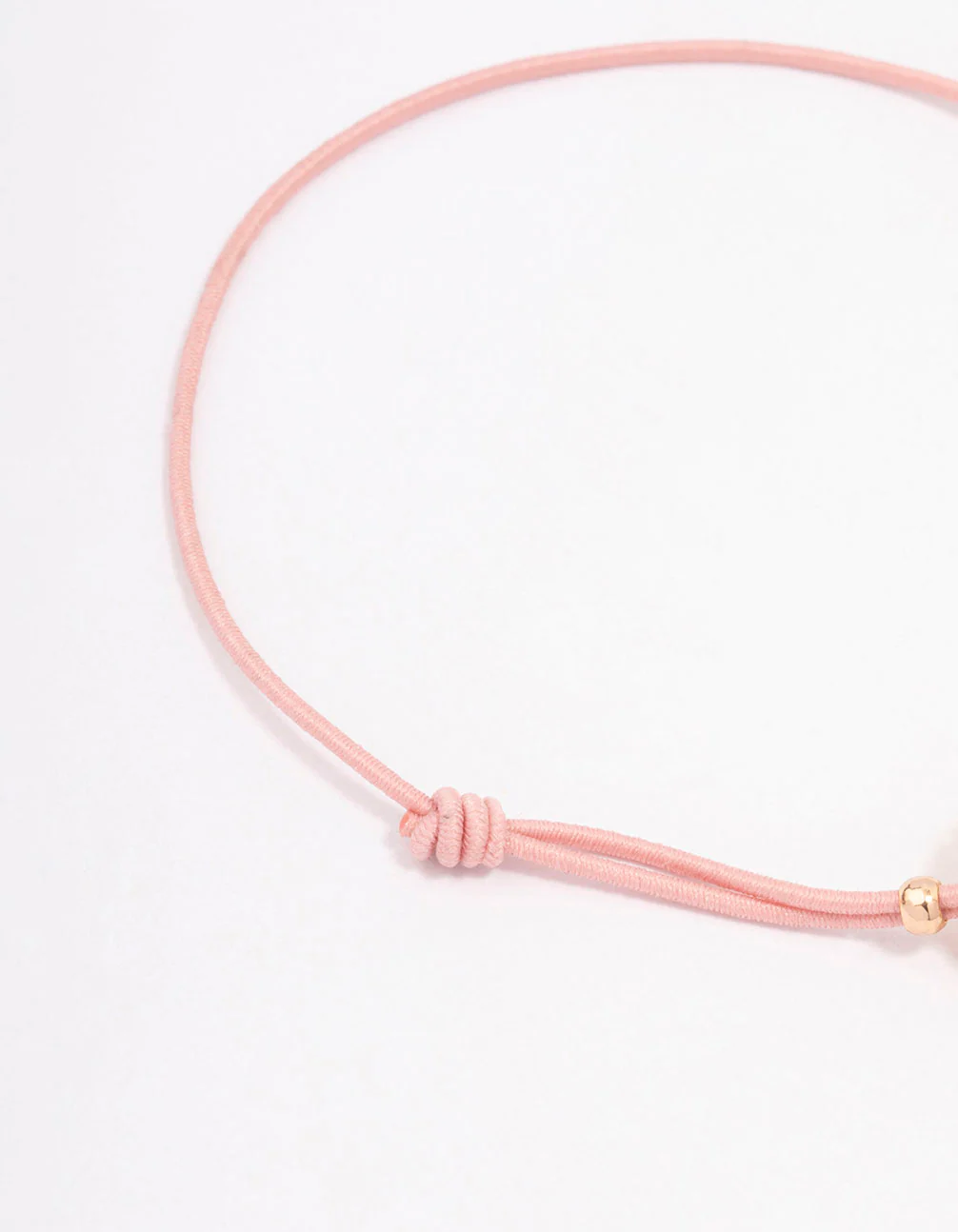 Black Simple Pendant Toggle Bracelet - Image 3