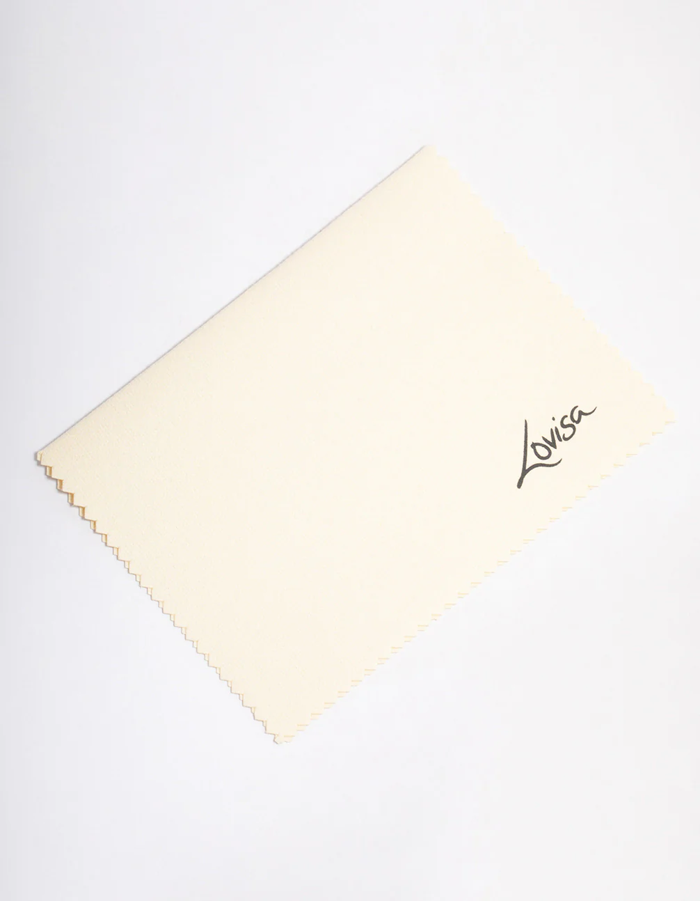 Cream Fabric Polishing Cloth - Image 2