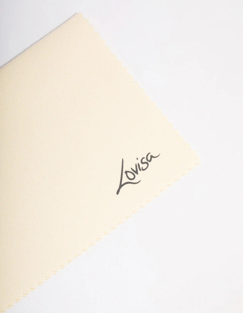 Cream Fabric Polishing Cloth - Image 3