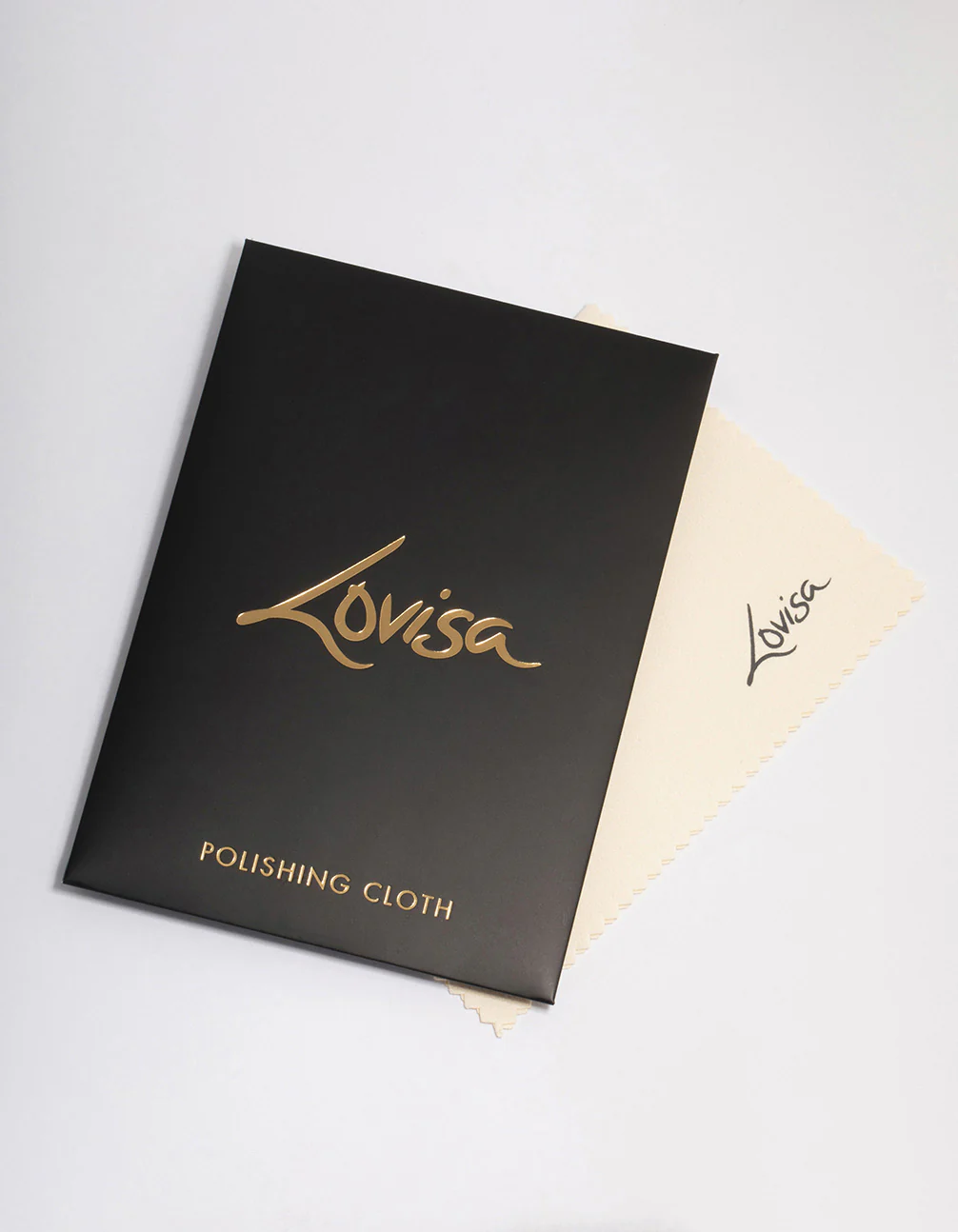 Cream Fabric Polishing Cloth