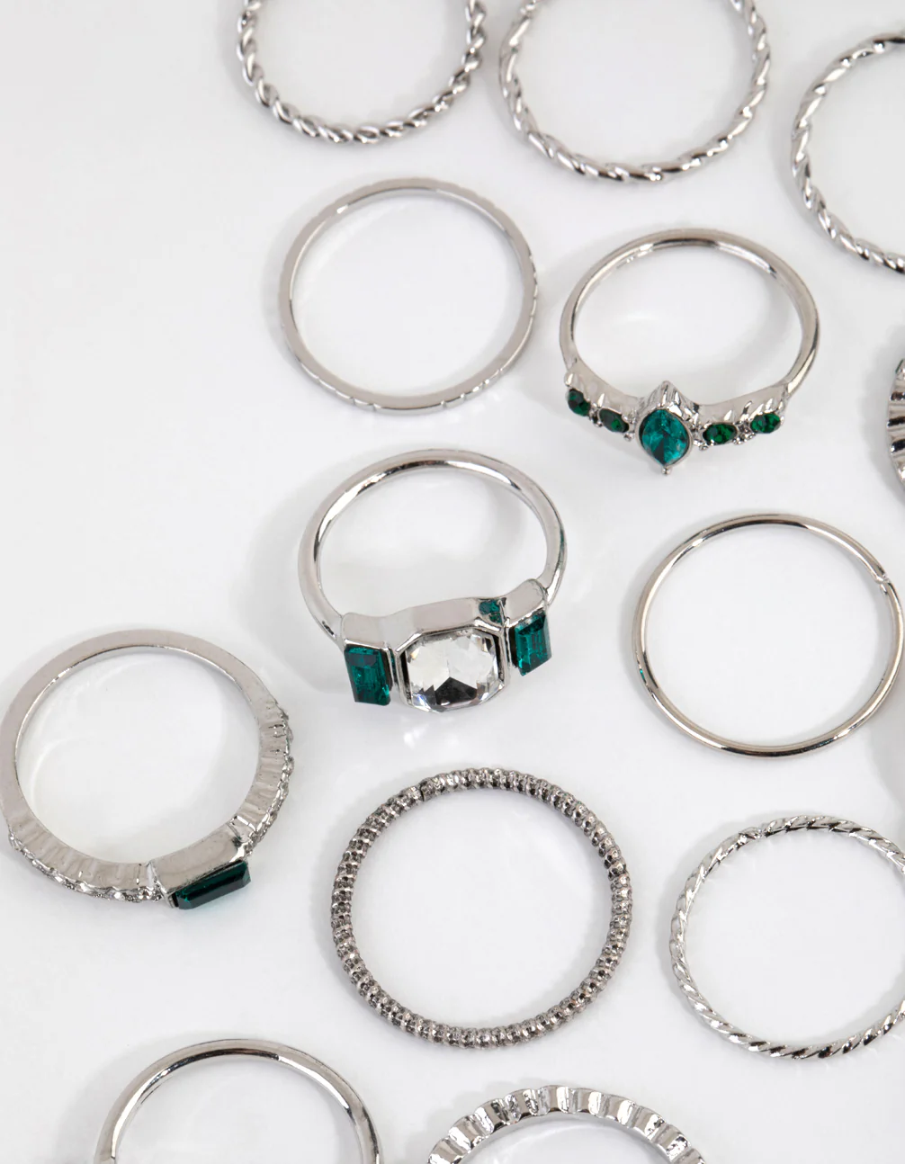 Silver Royal Green Ring 24-Pack - Image 3