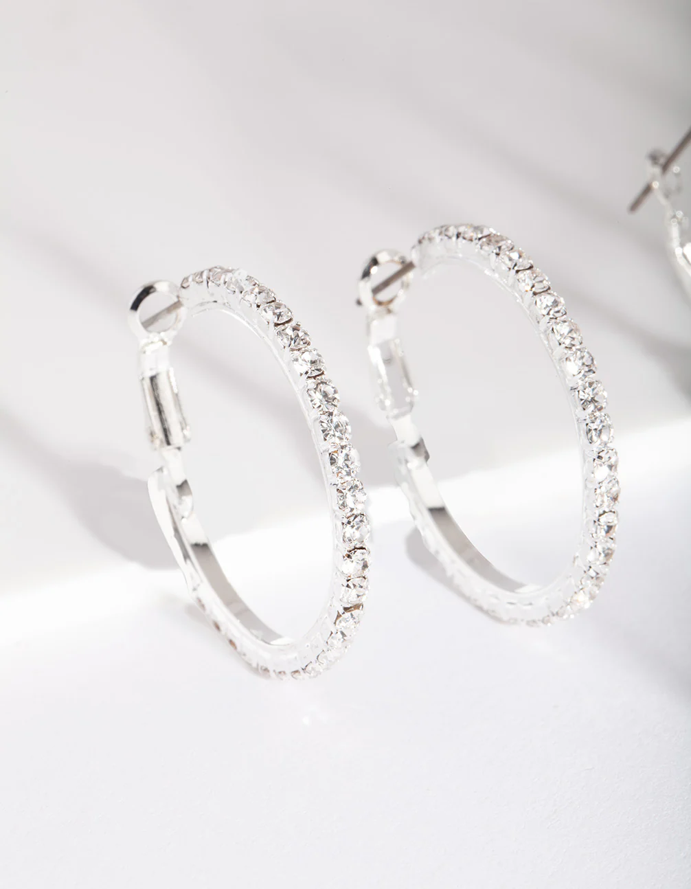 Silver Diamante Multi Hoop Earring Pack - Image 6