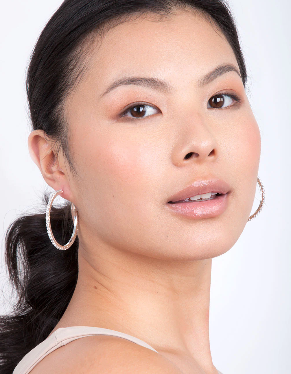 Silver Diamante Multi Hoop Earring Pack - Image 7