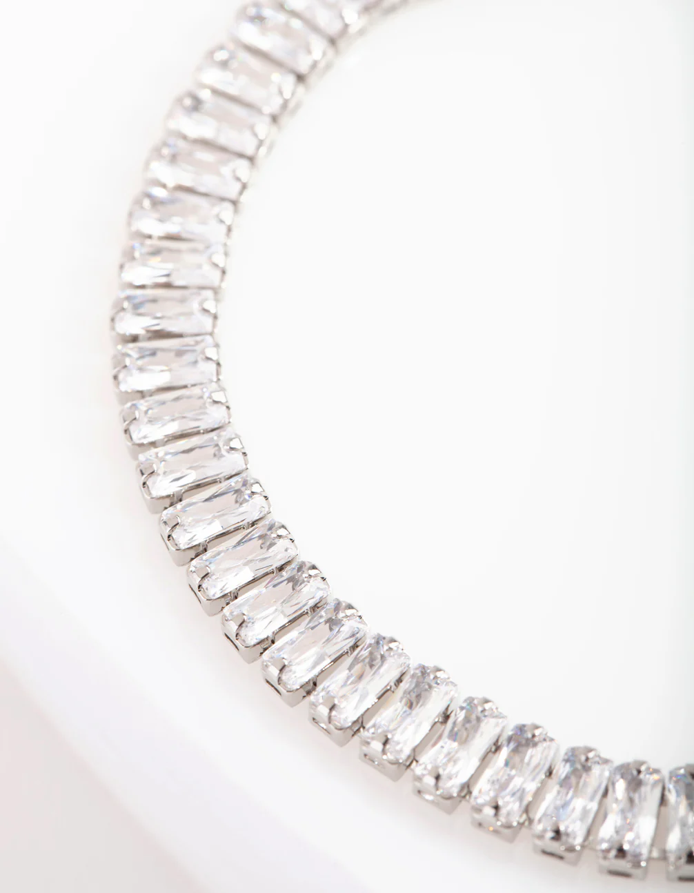 Cubic Zirconia Baguette Bracelet - Image 2