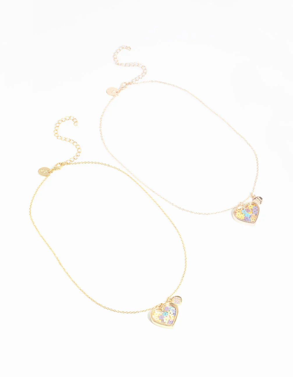 Kids Pastel Best Friend Necklace