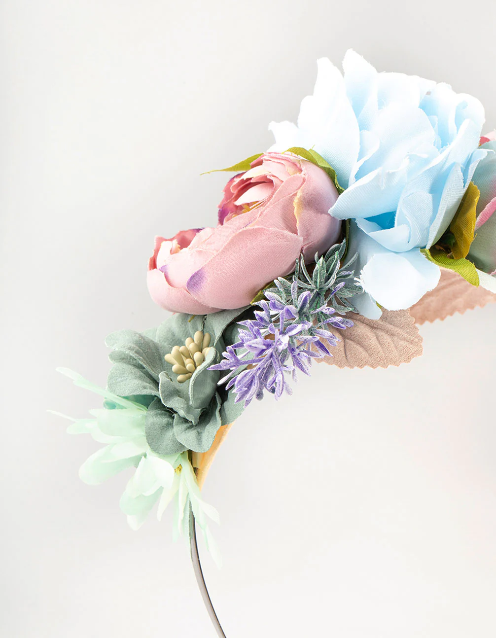Flower Fabric Garden Headband - Image 2