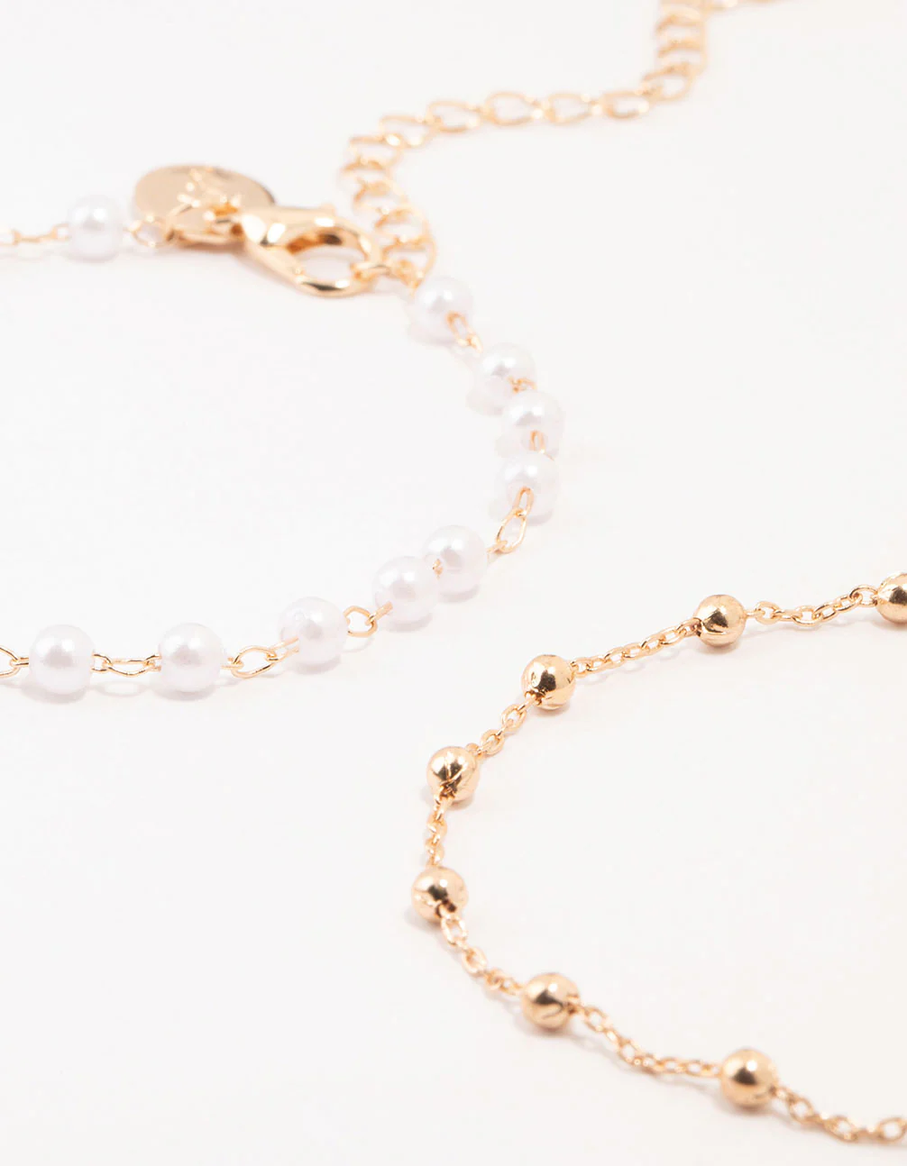 Gold Bag Chain Bracelet 4-Pack - Image 3