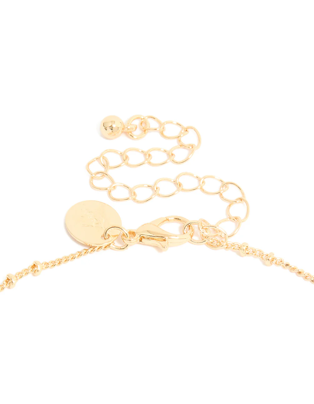 Gold Ball Chain Pearl Necklace - Image 5