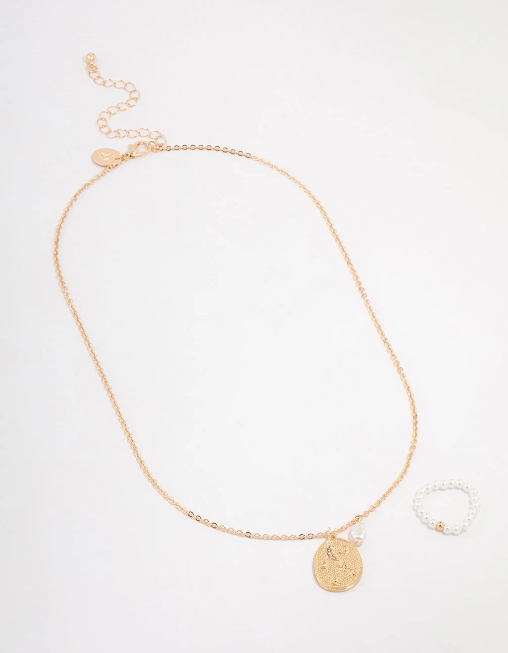 Gold Celestial Coin Jewellery Set - Image 2
