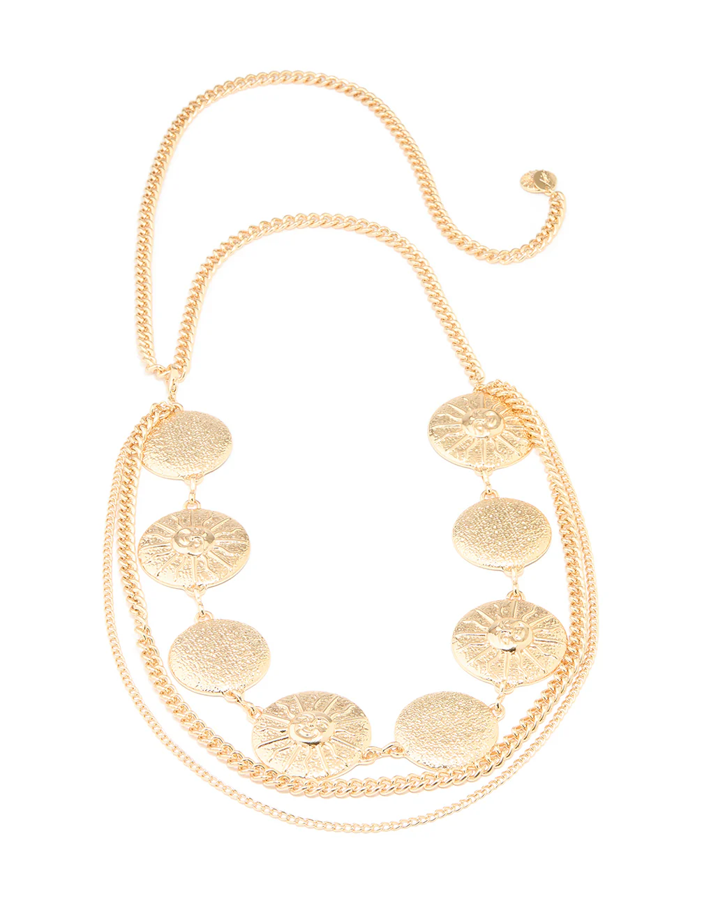 Gold Celestial Sun Chain Belt - Image 2