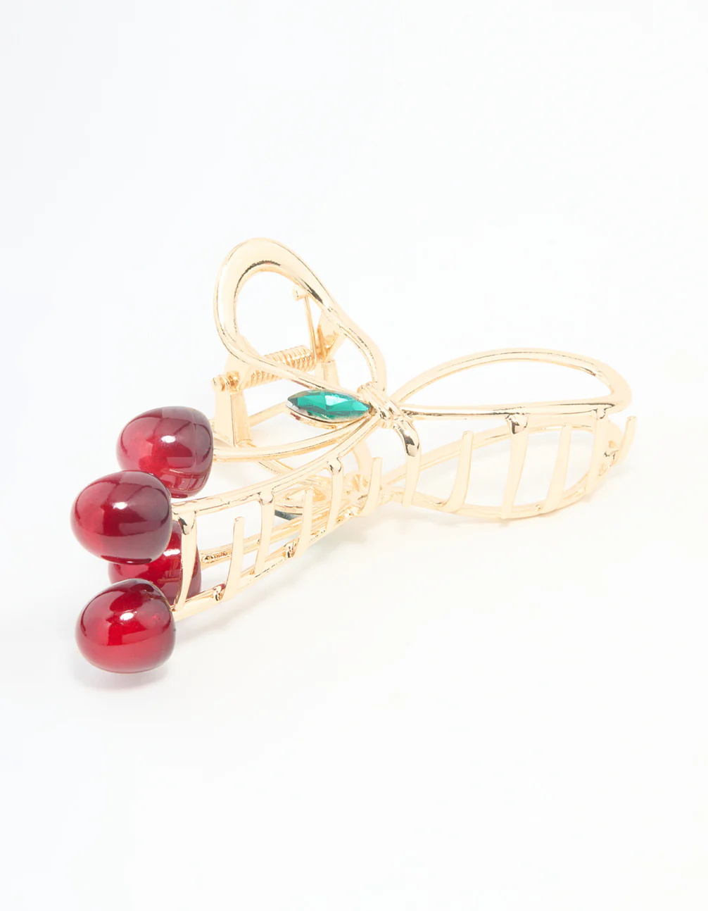 Gold Cherry Claw Clip - Image 2