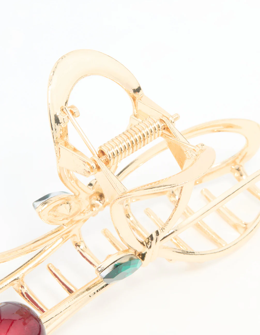 Gold Cherry Claw Clip - Image 3