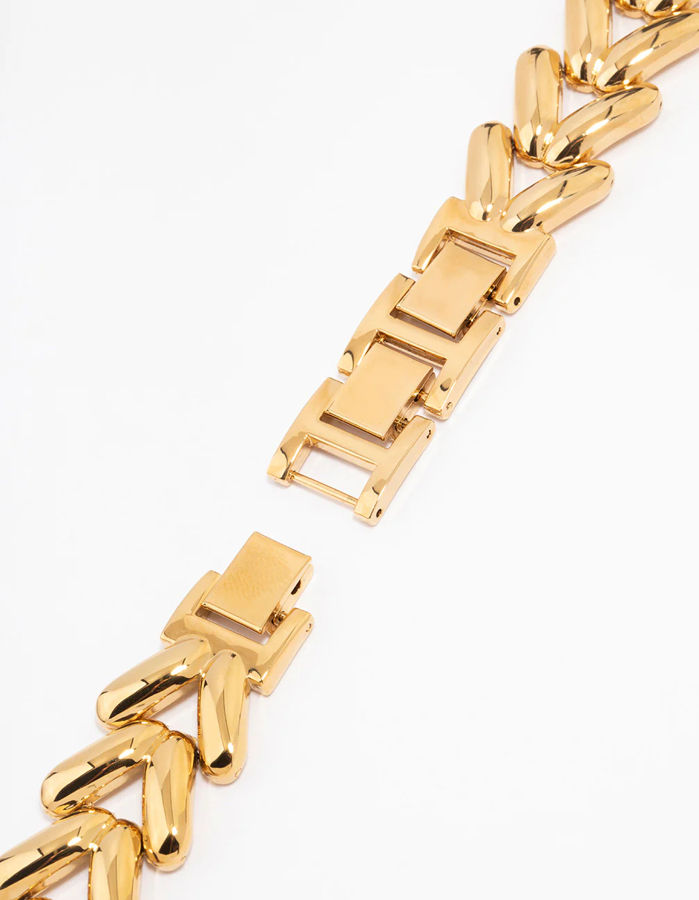 Gold Chunky Chain Watch Strap 42/44/45 - Image 3