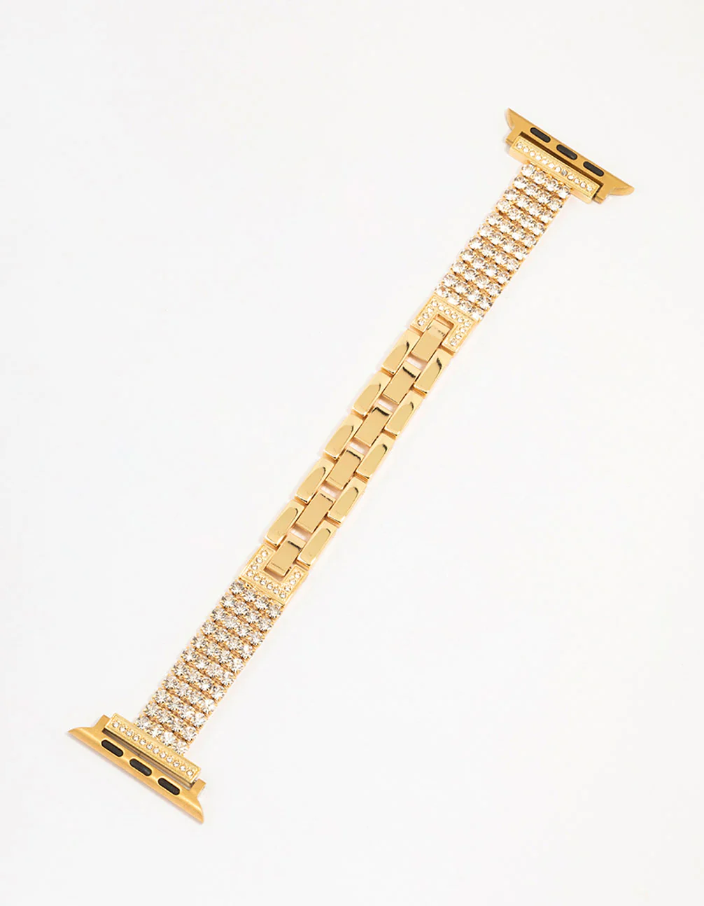 Gold Diamante Watch Strap 42/44/45 mm