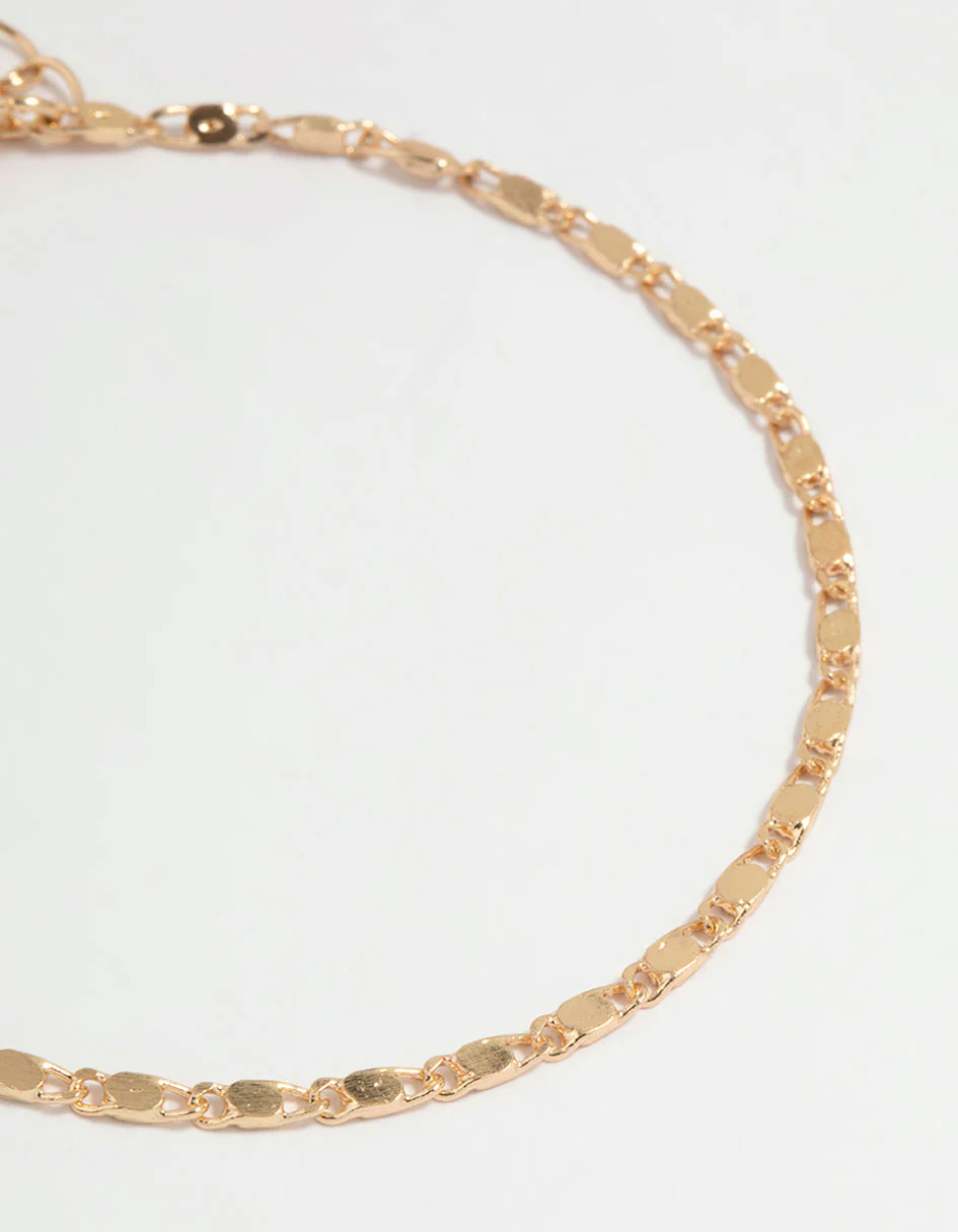 Gold Heart Bracelets 3-Pack - Image 2