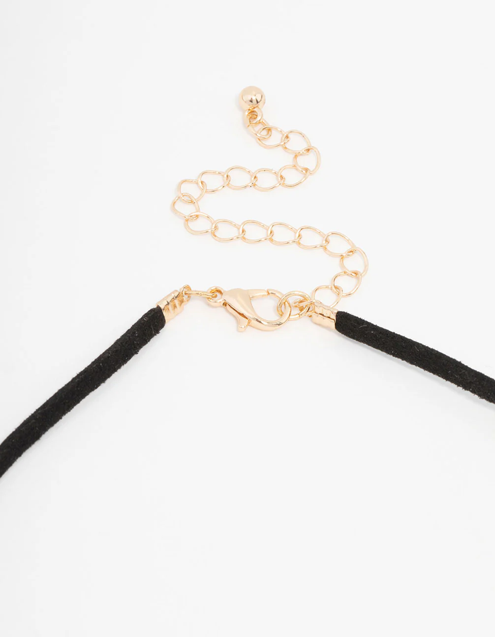 Gold Heart Cord Necklace - Image 3