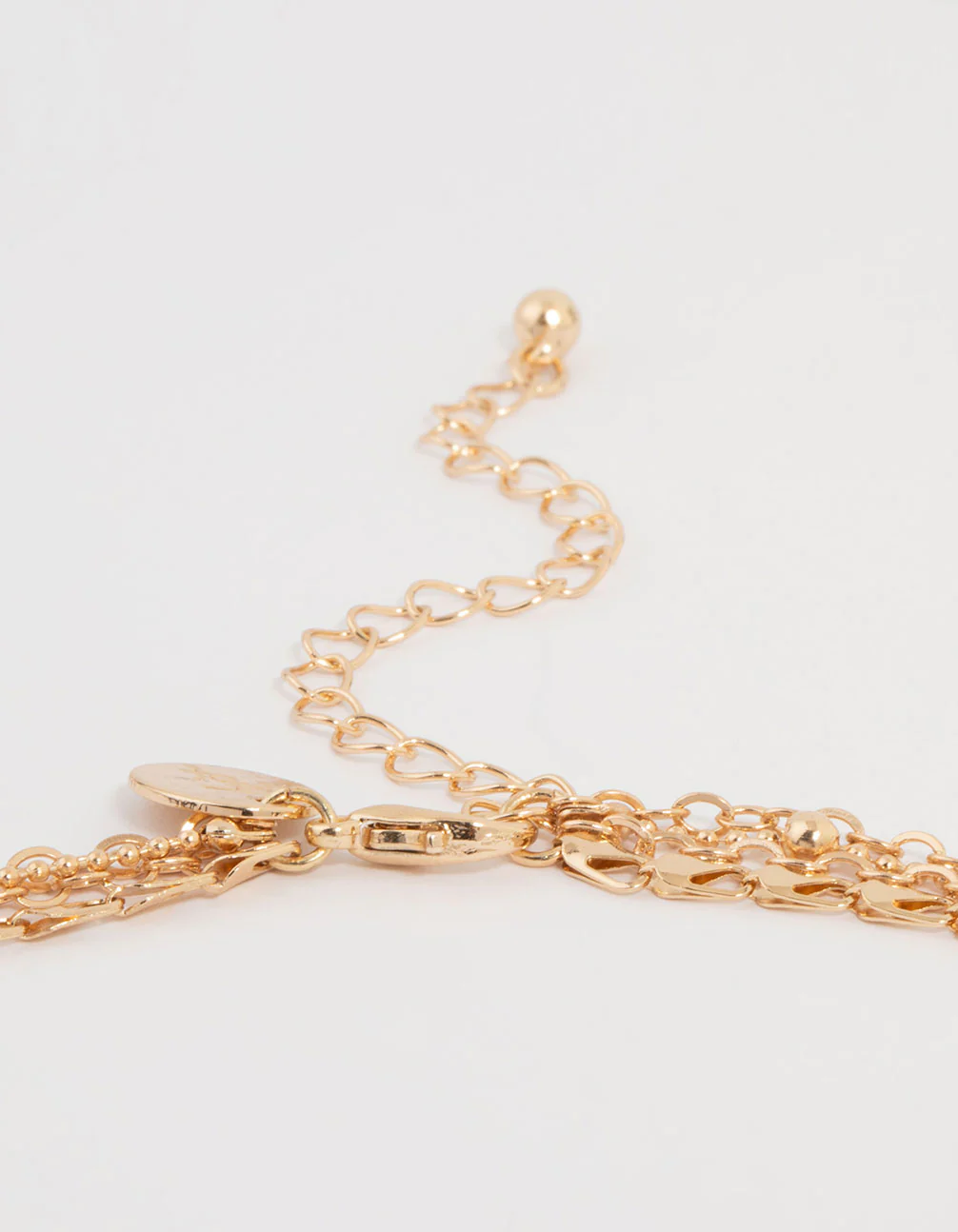 Gold Heart Mixed Layered Necklace - Image 3