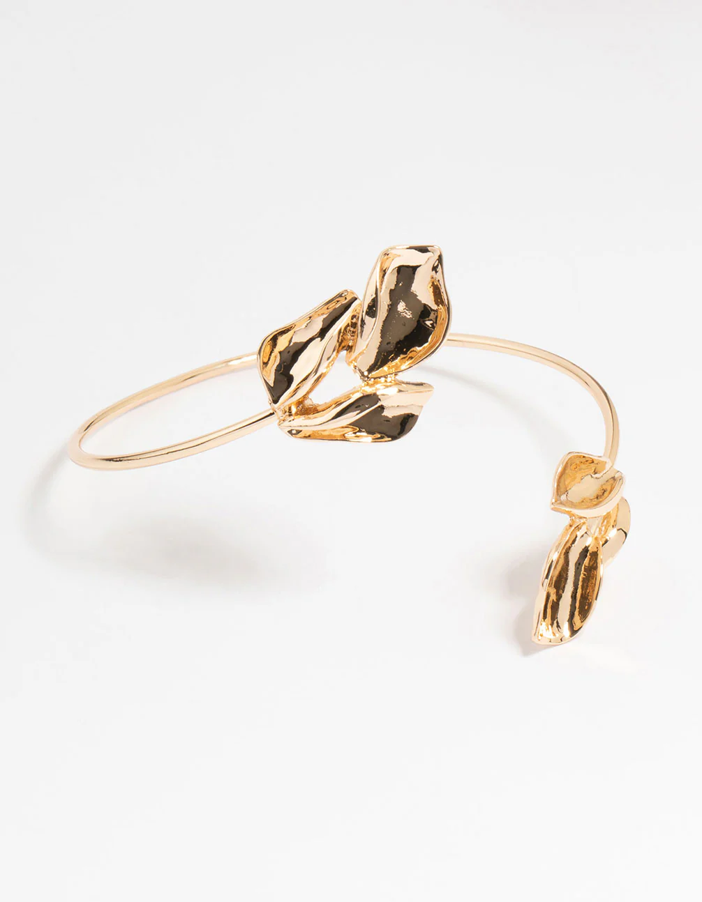 Gold Leaf Wrapped Arm Cuff