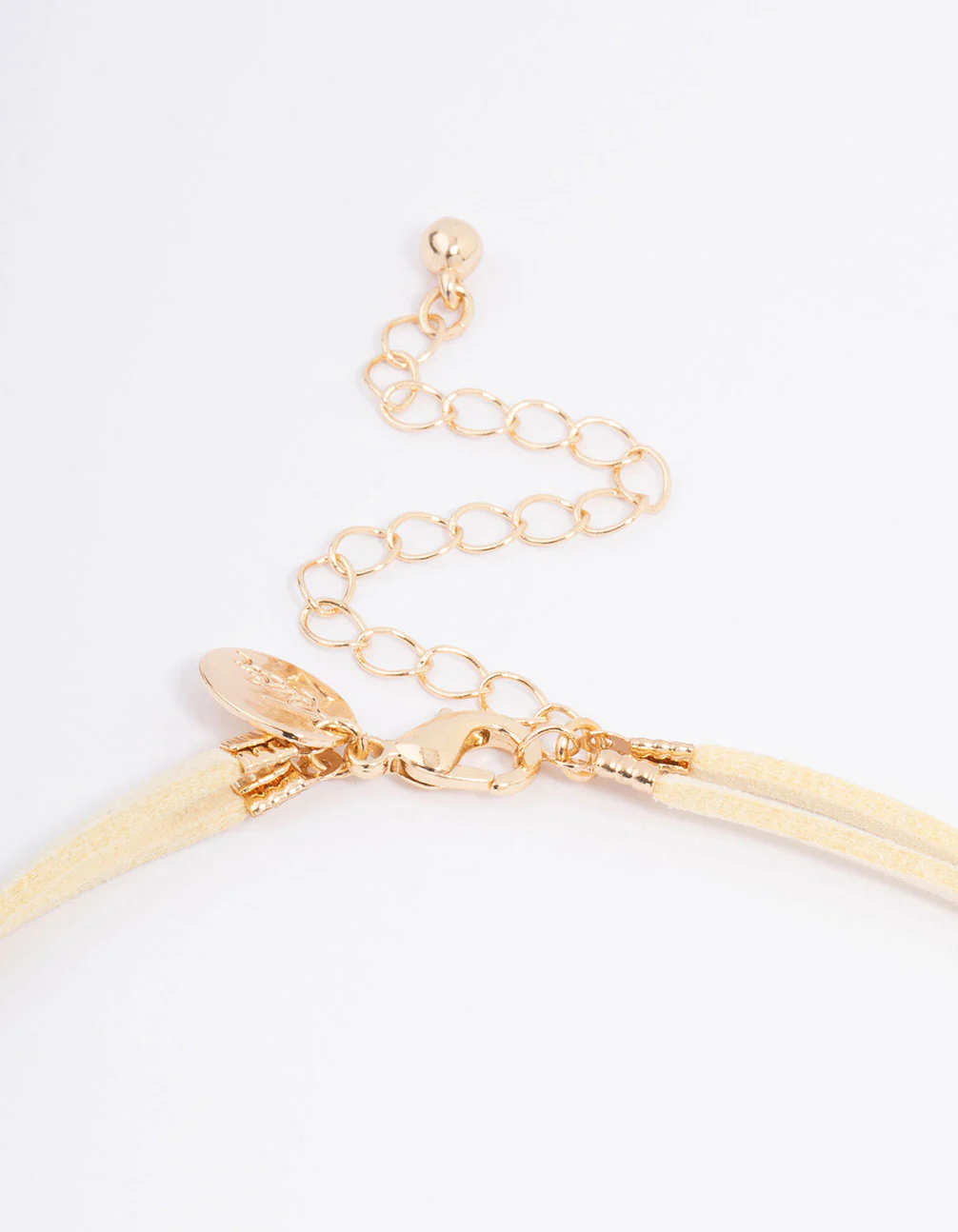 Gold Multi Detail Flower Choker - Image 3