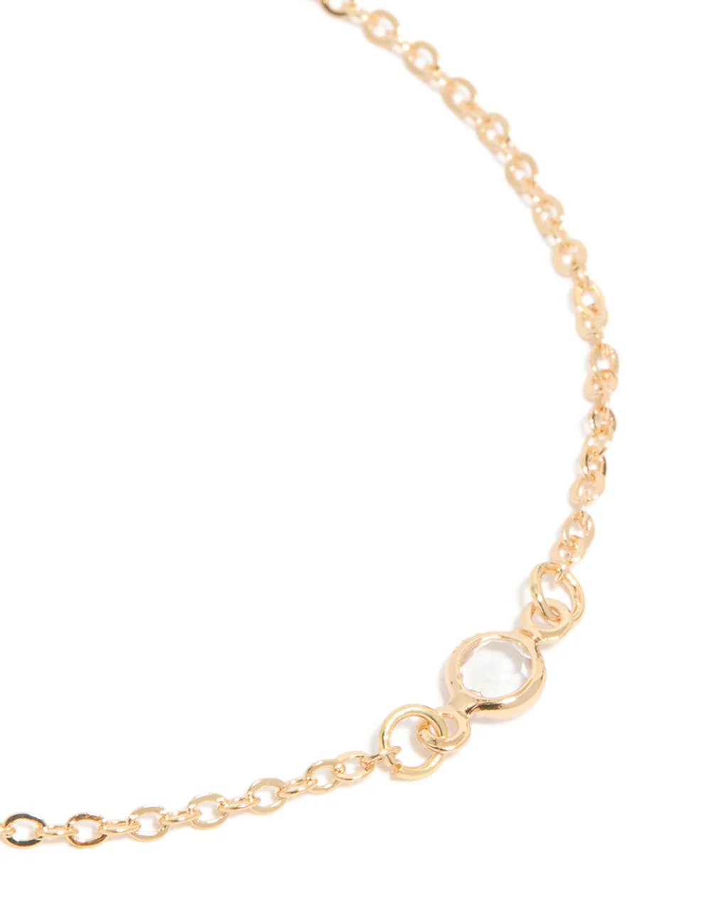 Gold Pearl Station Diamante Bracelet Pack - Image 5