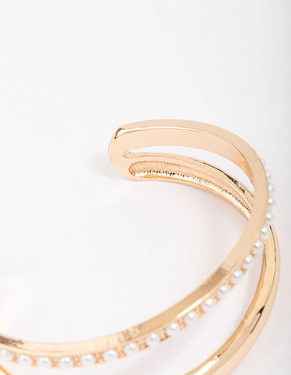 Gold Pearl Wrist Cuff - Image 3