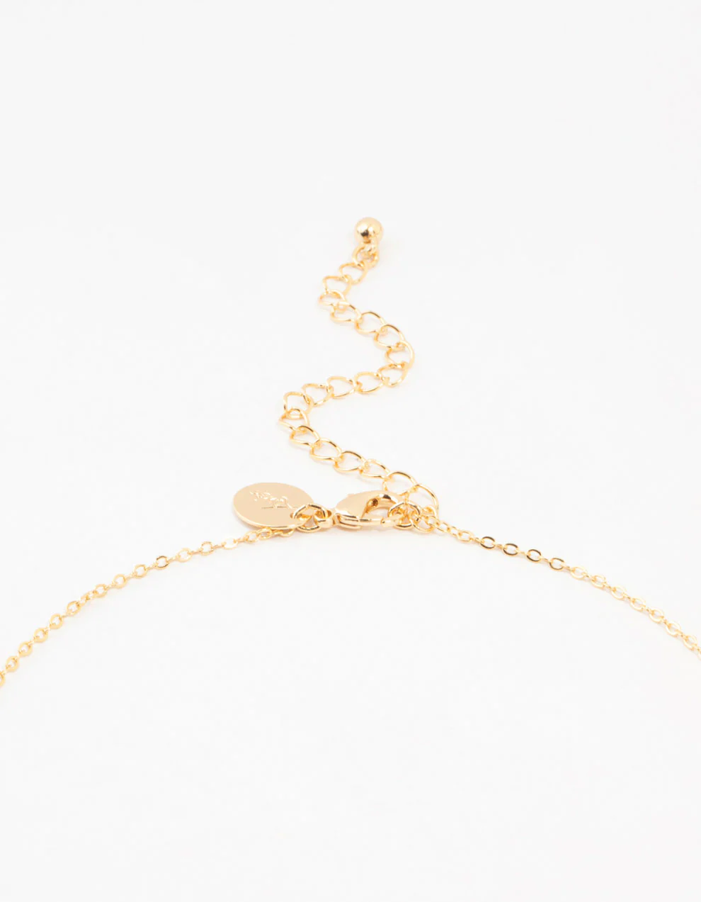 Gold Plated Celestial Heart Locket Necklace - Image 3