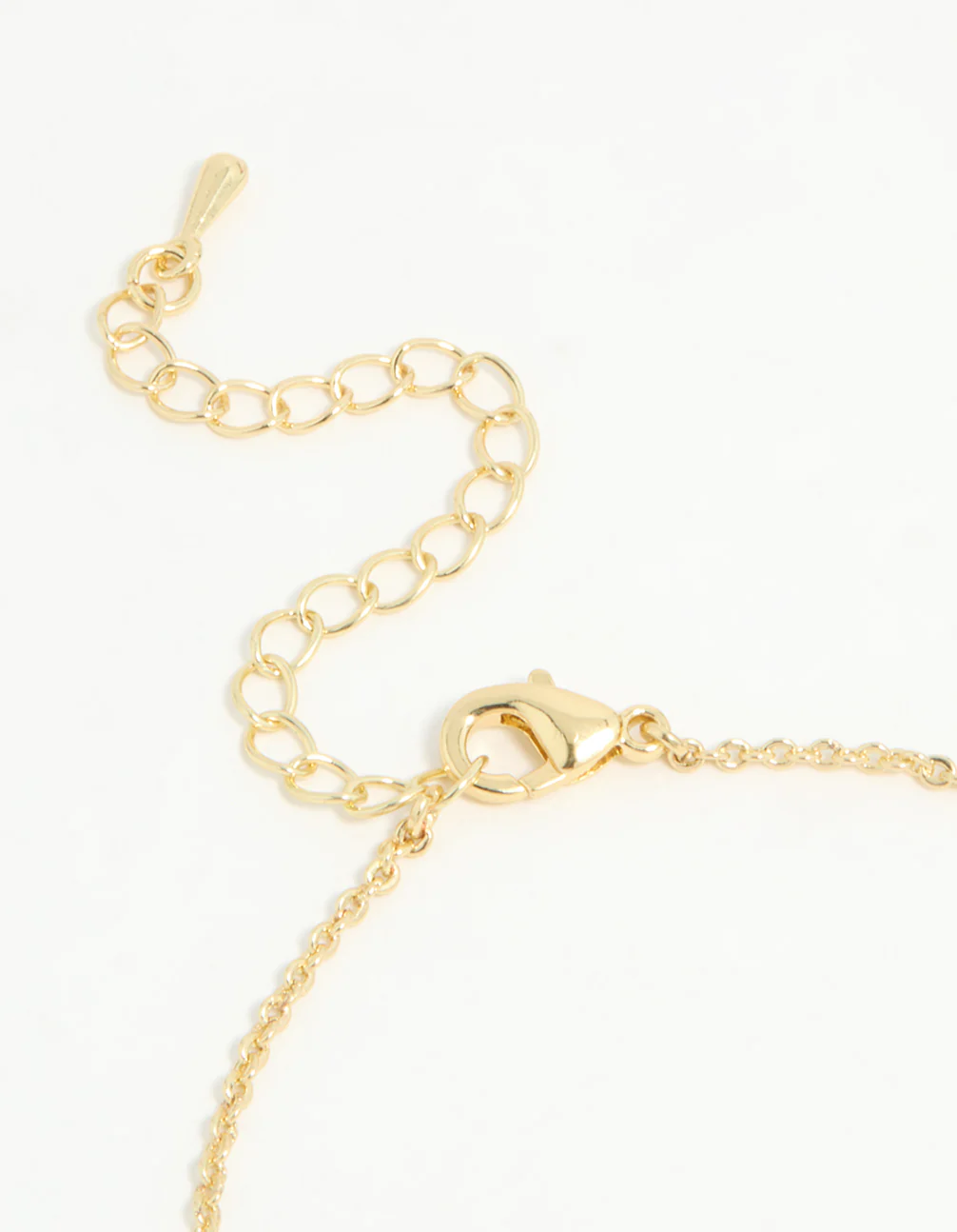 Gold Plated Cubic Zirconia Bows Bracelet - Image 3