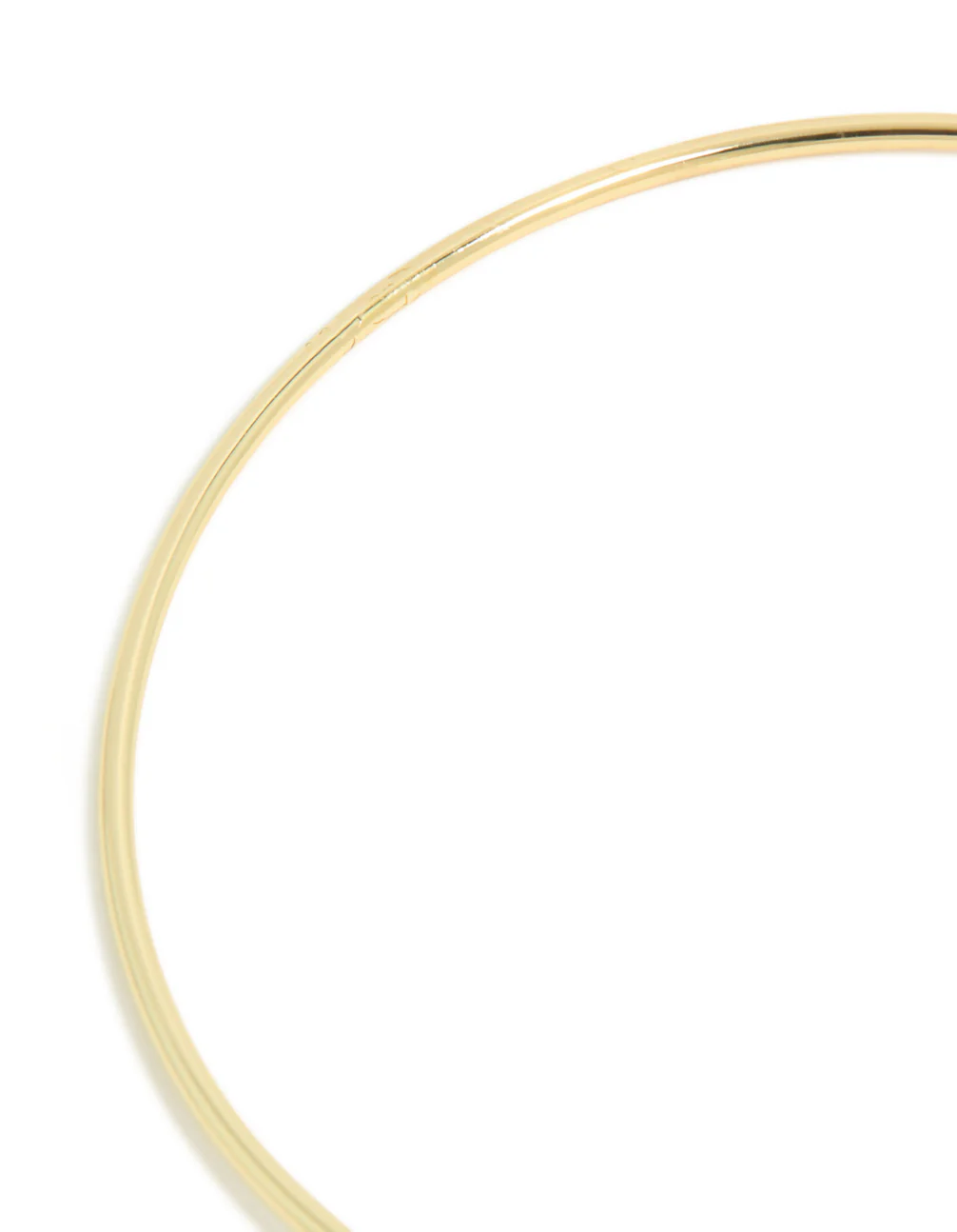 Gold Plated Cubic Zirconia Floating Wrap Bangle - Image 4