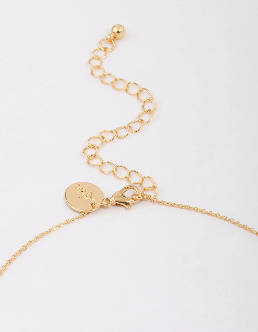 Gold Plated Flying Dove Pendant Necklace - Image 3