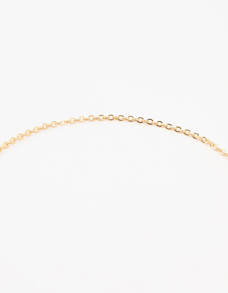 Gold Plated Freshwater Pearl Drop T & O Necklace - Image 3