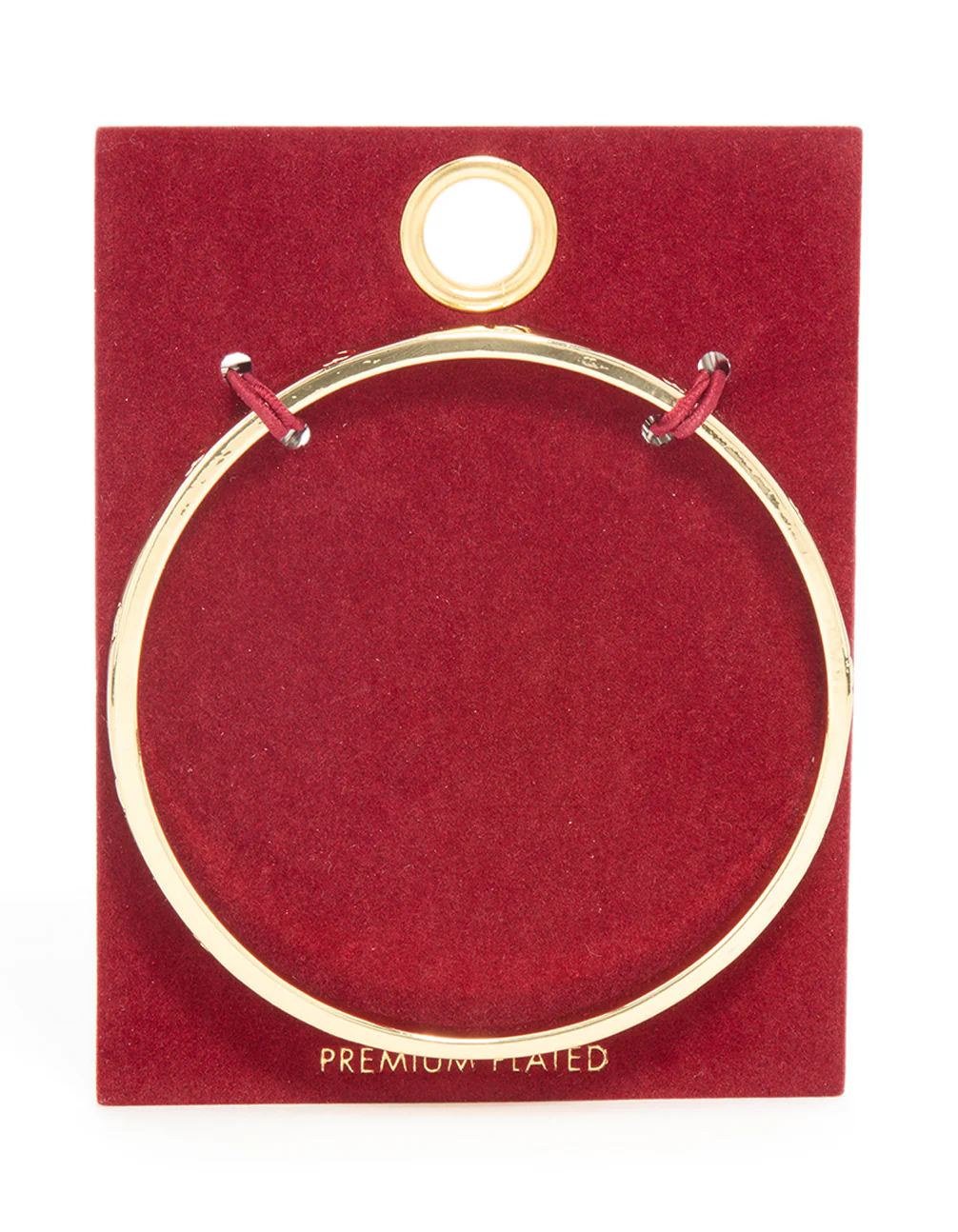 Gold Plated Heart Bangle - Image 3