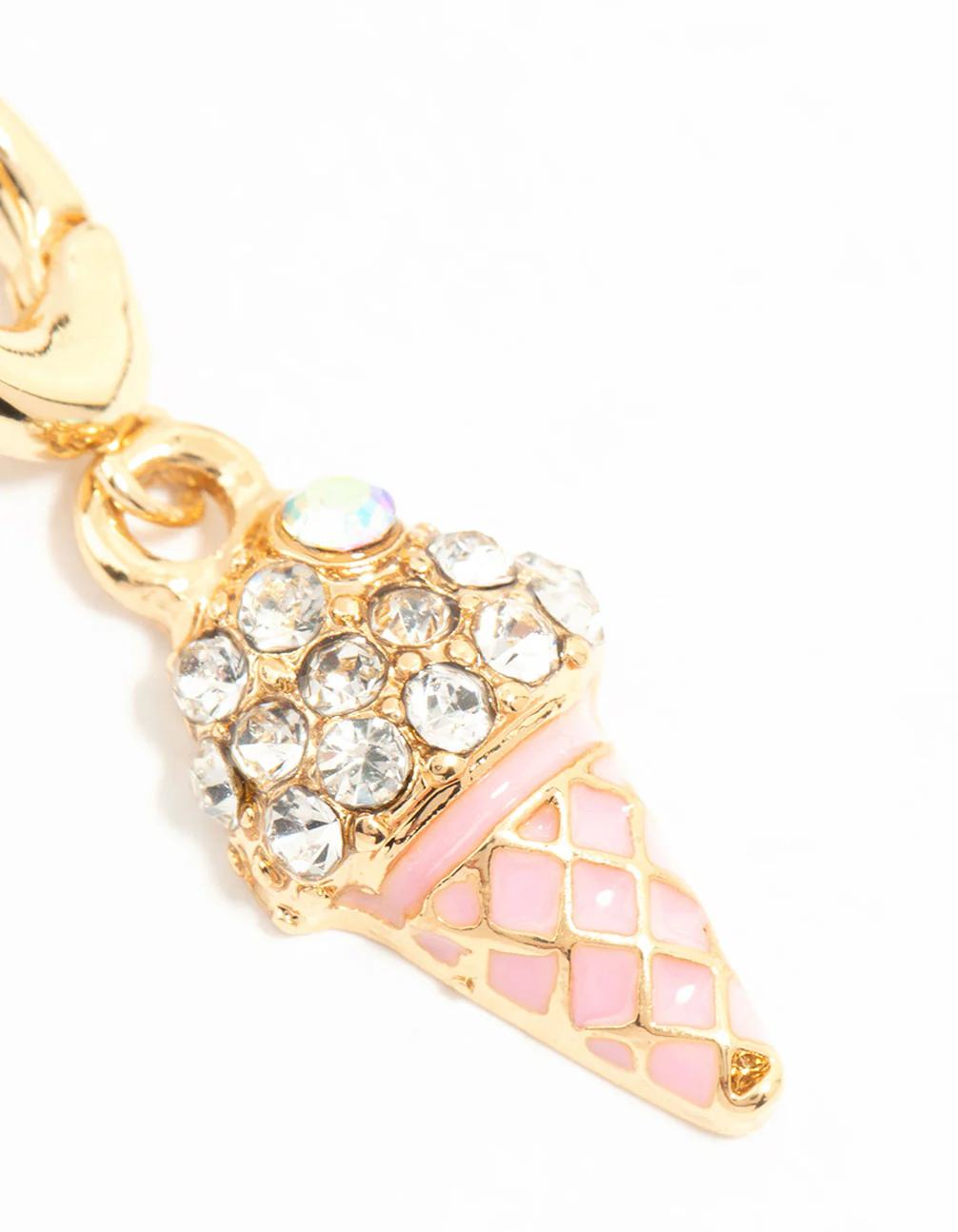 Gold Plated Ice Cream Charm - Image 3