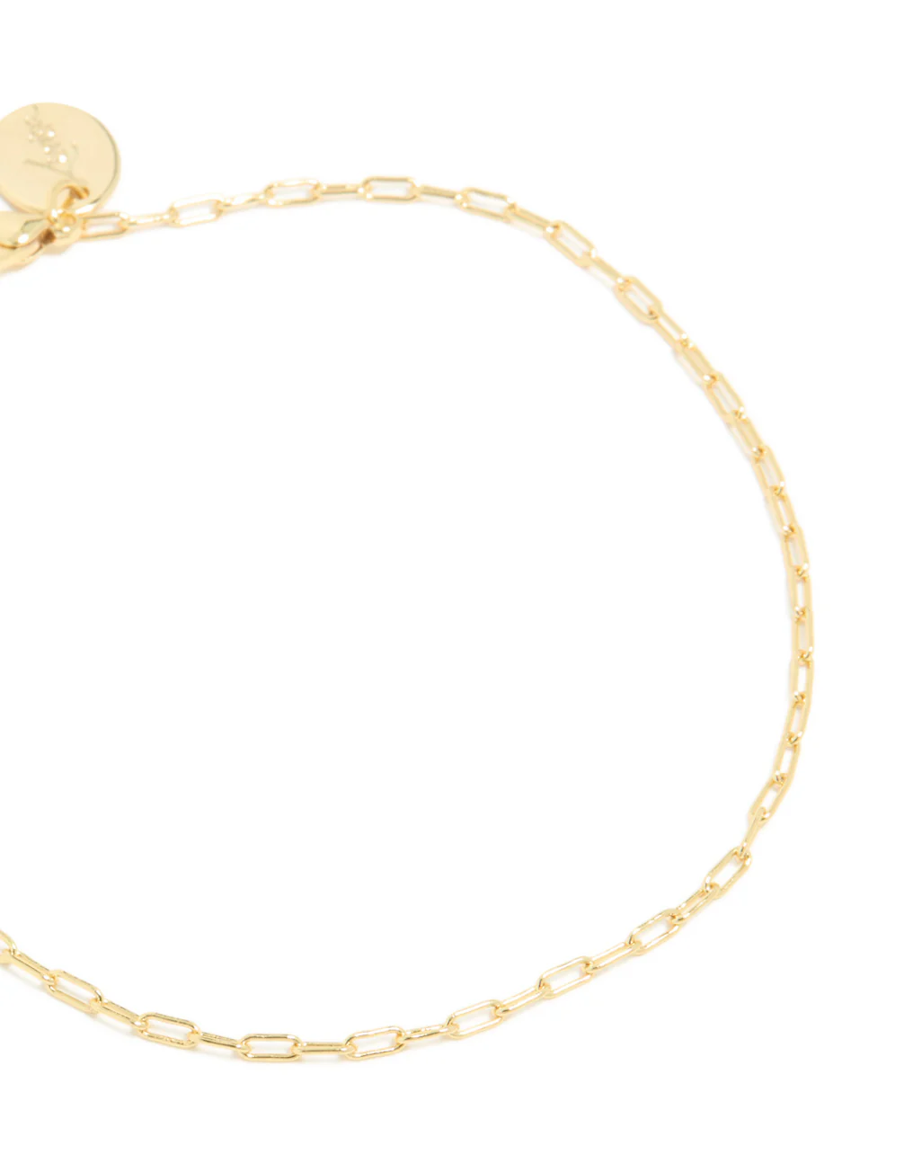 Gold Plated Mini Pearl & Chain Anklets 2-Pack - Image 3