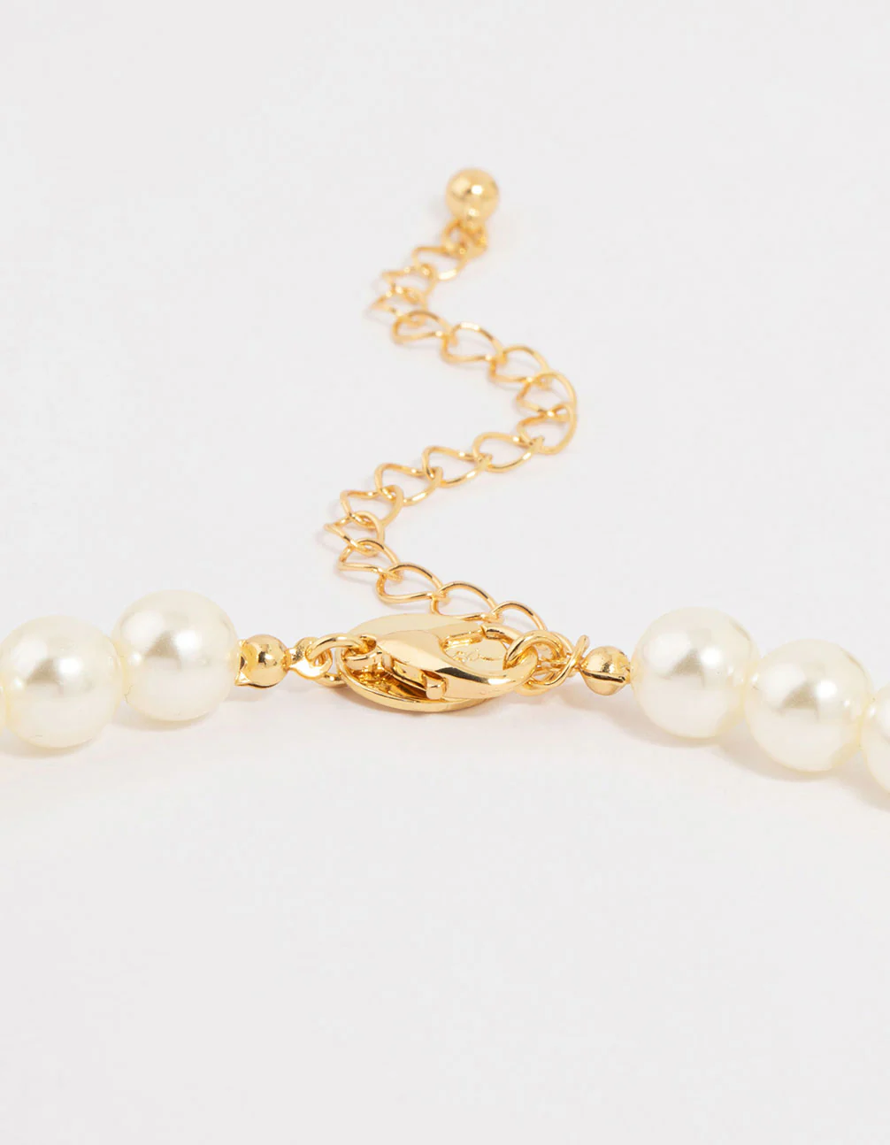 Gold Plated Pearl Graduating Necklace - Image 5