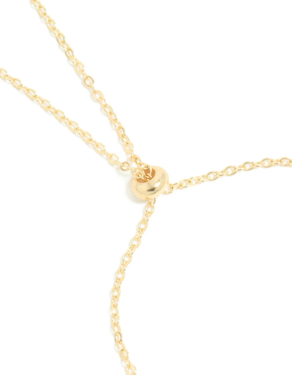 Gold Plated Pink Oval Cubic Zirconia Toggle Bracelet - Image 4