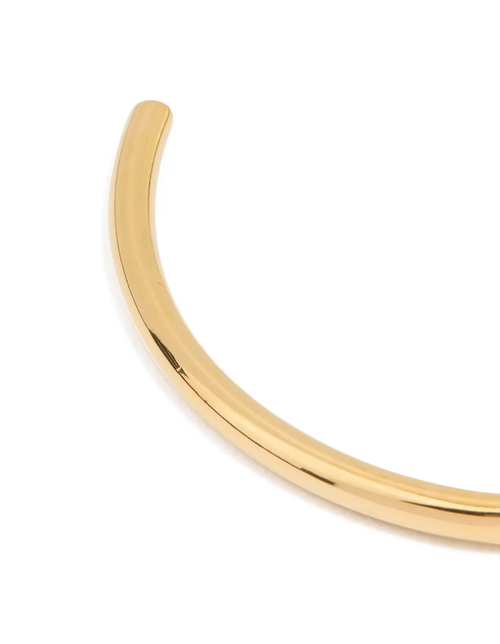 Waterproof Gold Plated Stainless Steel Slim Wrist Cuff - Image 4