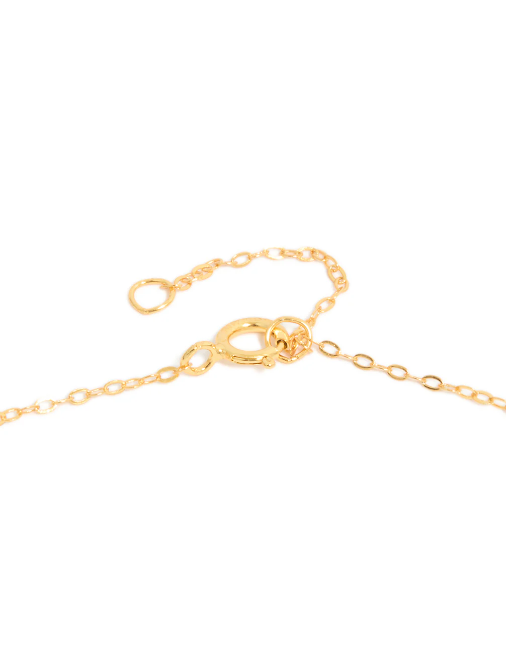 Gold Plated Sterling Silver Cubic Zirconia Cross Necklace - Image 5