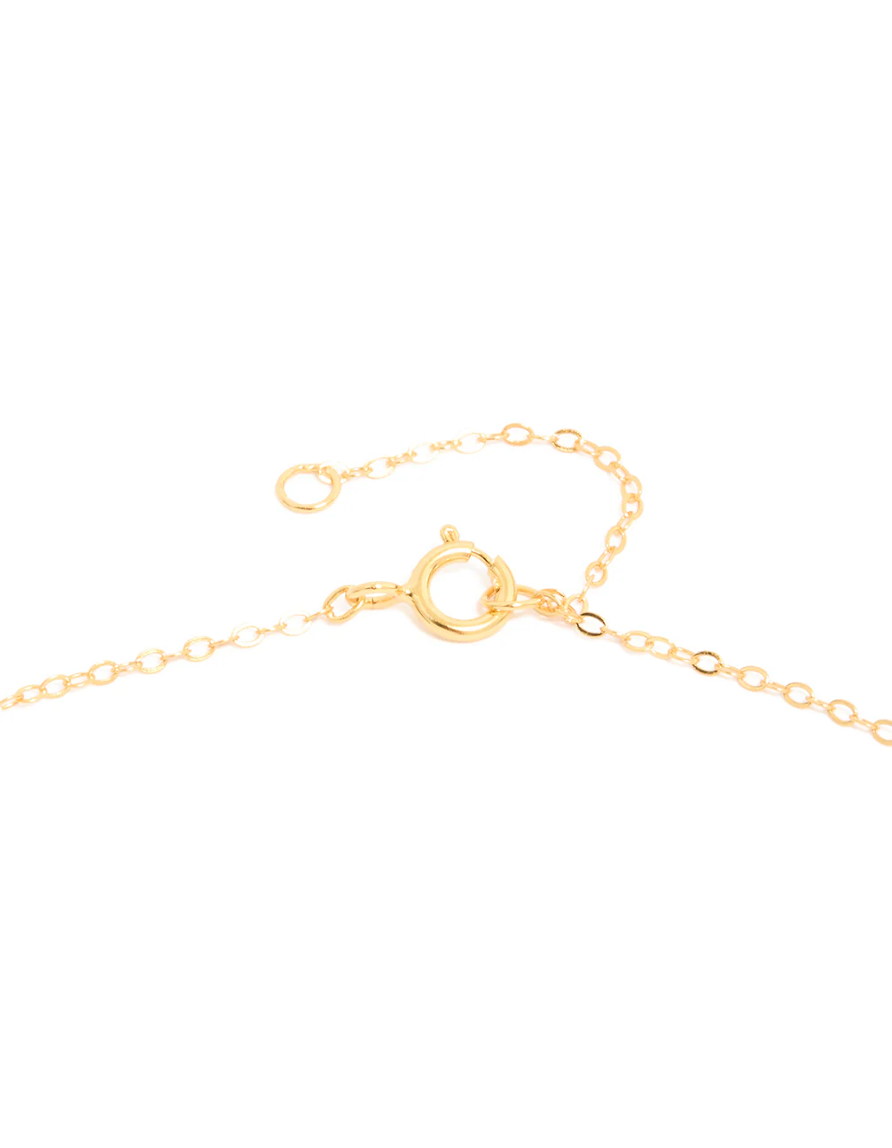 Gold Plated Sterling Silver Rosary Cross Necklace - Image 5