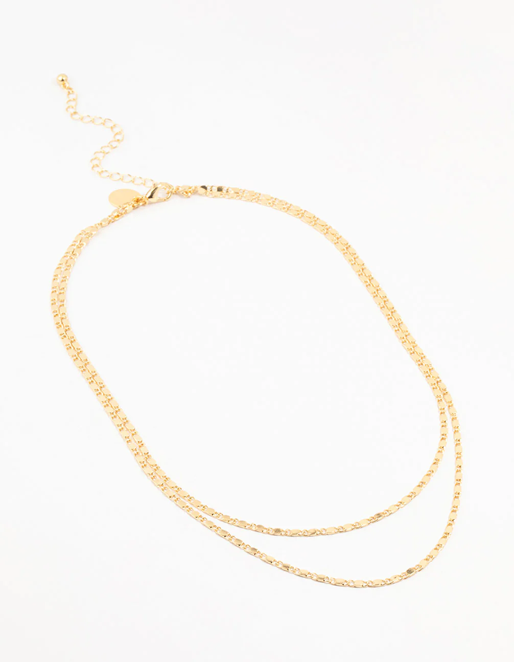 Gold Plated Vintage Chain Necklaces 2- Pack - Image 2