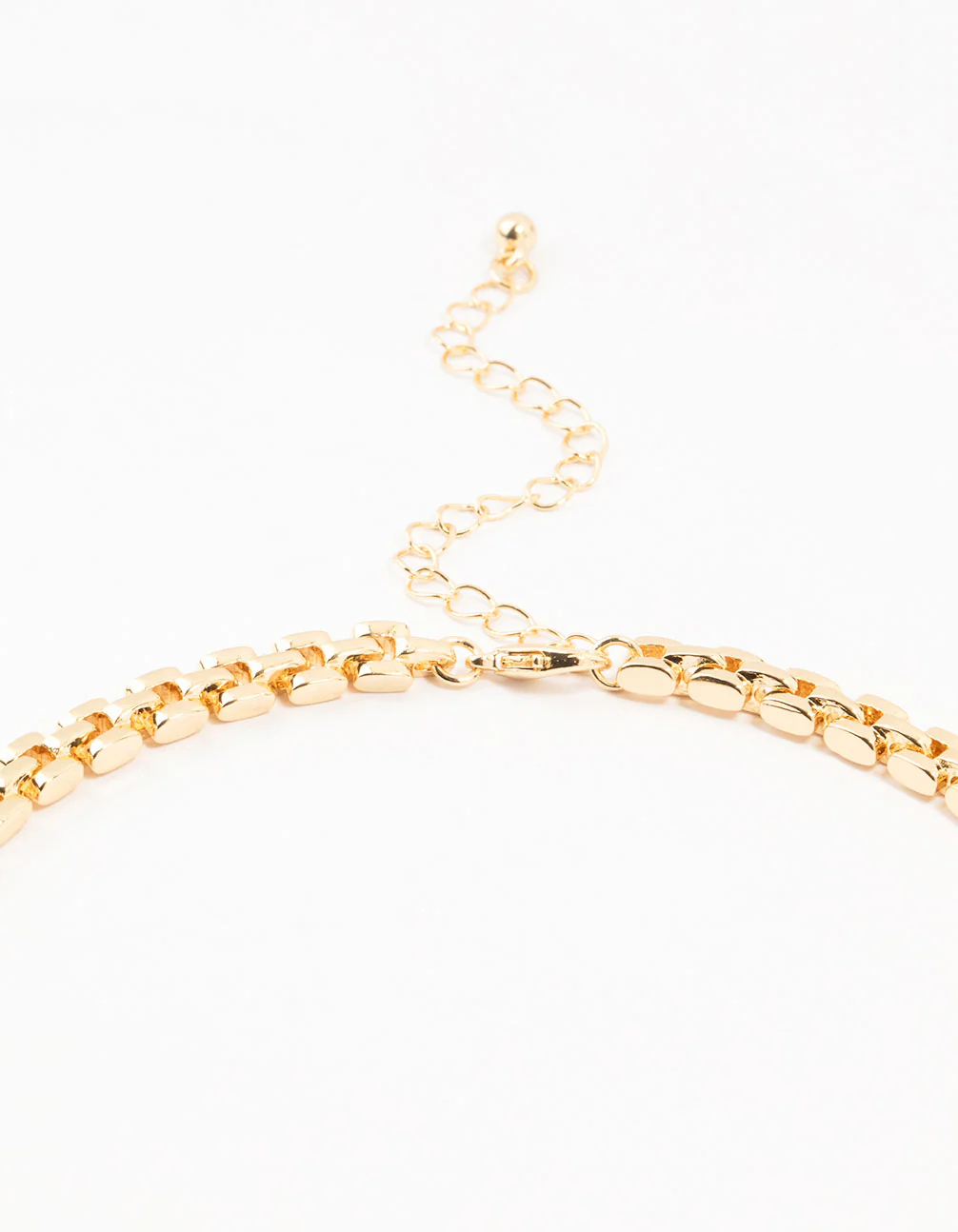 Gold Plated Watch Chain Necklace - Image 3