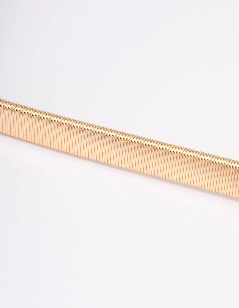 Gold Single Rose Stretch Belt - Image 3