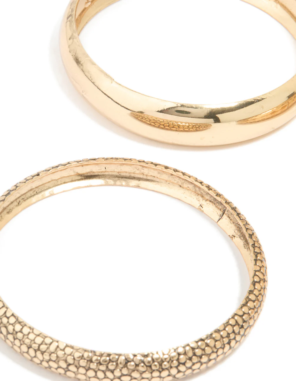 Gold Stacking Bangles 3-Pack - Image 2